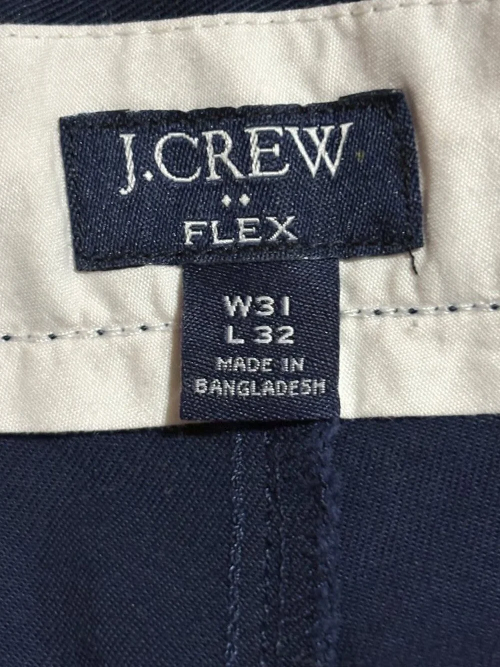 NWT J.CREW Flex Slim Chino Pants Men's 31x32